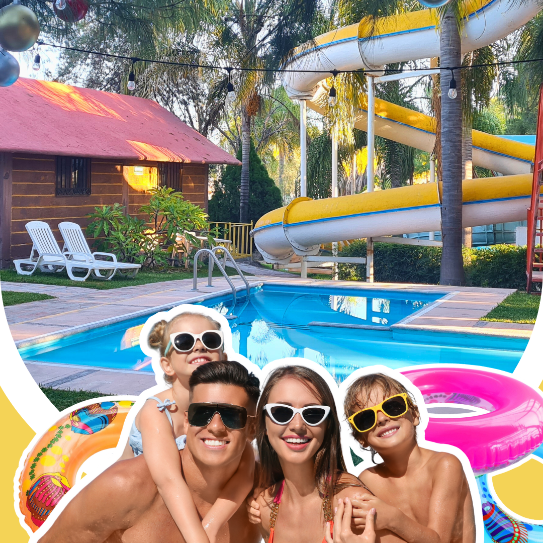 Day Pass Familiar en Cabaña (hasta 5 personas)